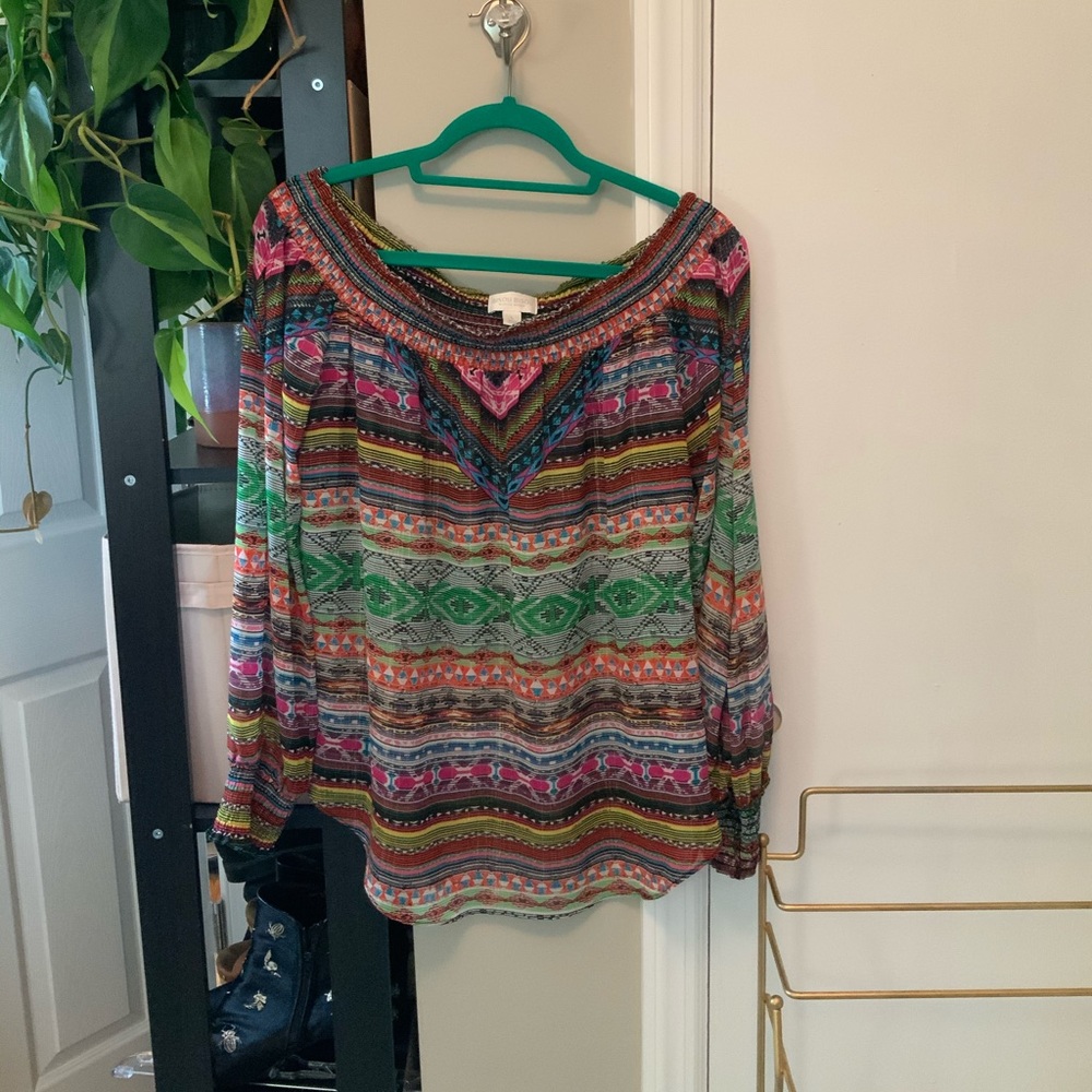 *NEVER WORN* Bisou Bisou Boho Top